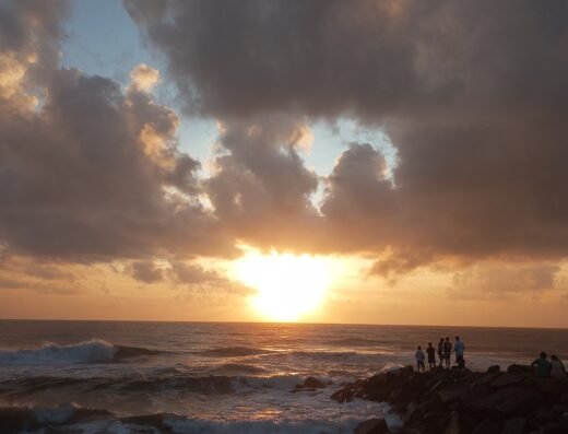 Puducherry Sunrise Beach
