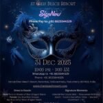 New Year DJ Gala 2026 – Chan Beach Resort, Pondicherry