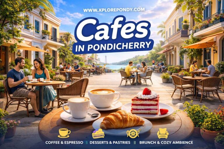 Cafés and delights in Pondicherry