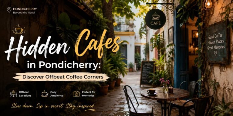 Hidden cafes in Pondicherry