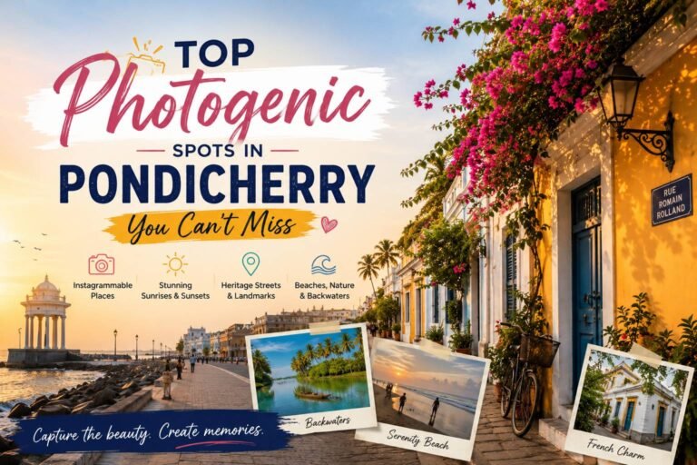 Top Photogenic Spots in Pondicherry You Can’t Miss