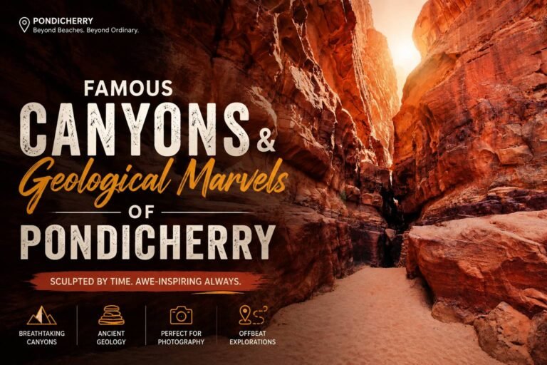 Famous Canyons & Geological Marvels of Pondicherry