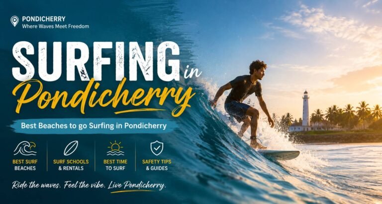 surfing in Pondicherry guide best beaches