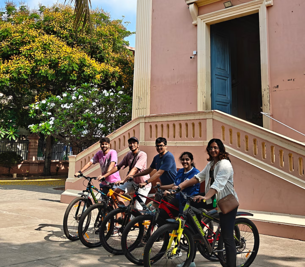 Bicycle tour Pondicherry